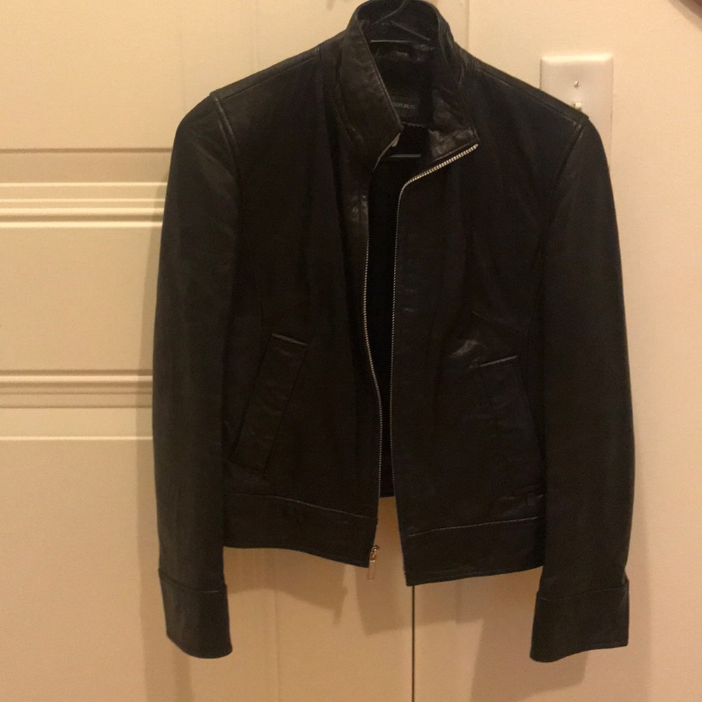 Banana Republic leather jacket